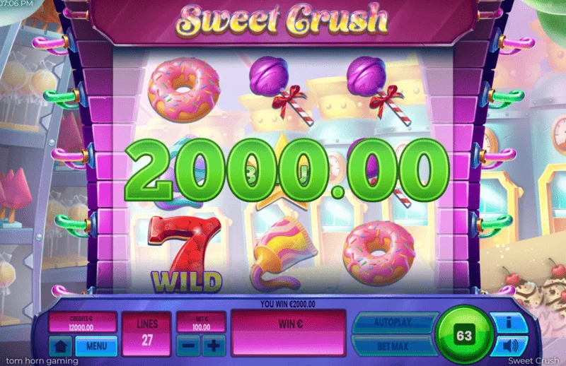 Sweet Crush - a winning combination of sweets